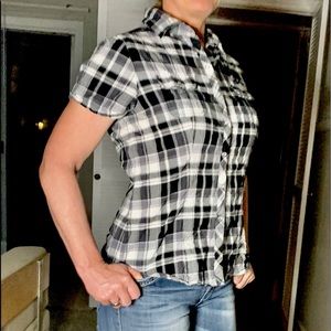 Women’s Harley Davidson Plaid Short Sleeve